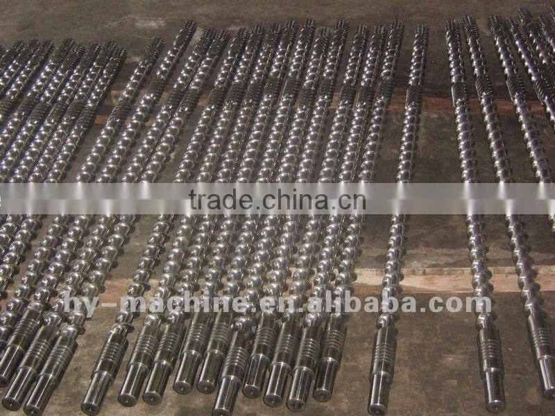 Dia45mm single screw and barrel for extruder,screw barrel manufacturer