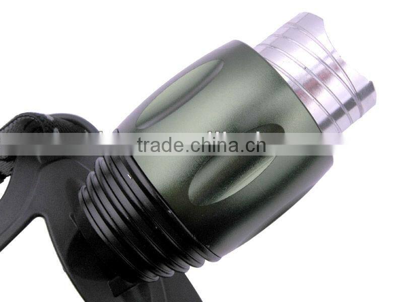 XM-L T6 LED 3-Mode 800LM High Power Zoom Focus Head Lamp