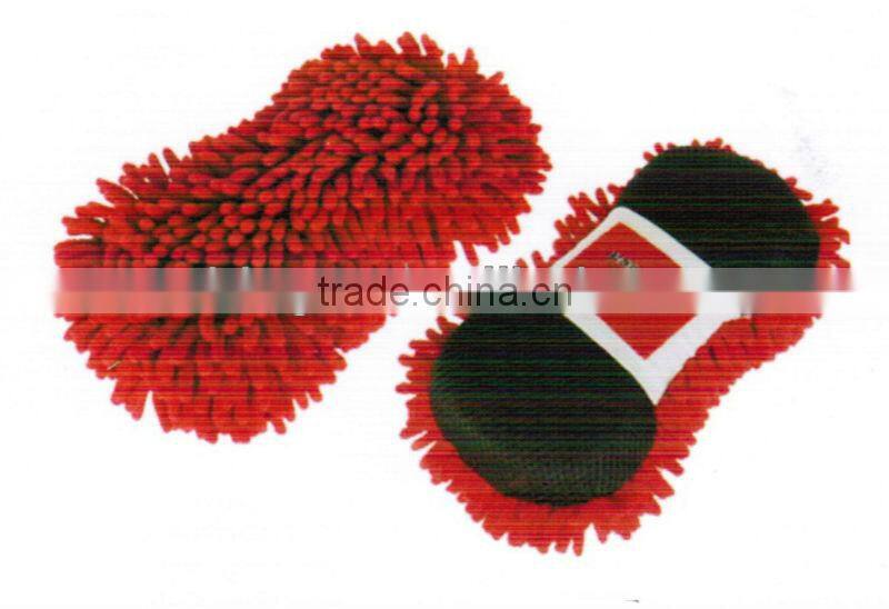 2013 Fashion Style Microfiber Car Cleaning Sponge with Handle