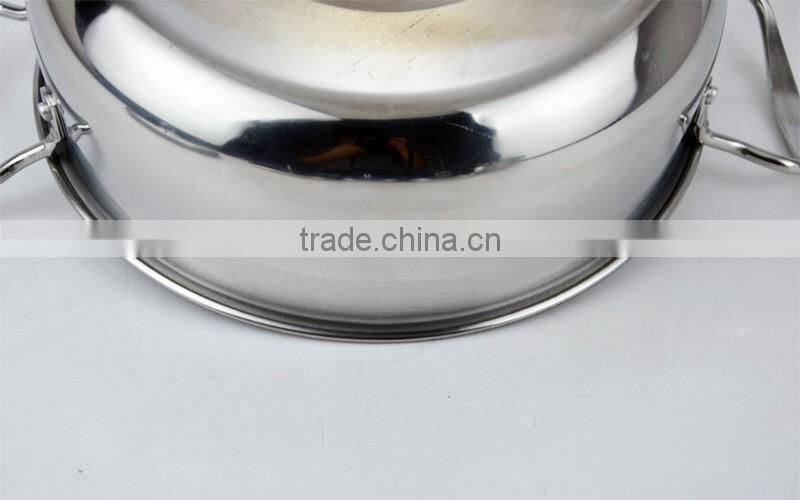 24-30cm 8 pcs Stainless steel stockpot and cooking pot