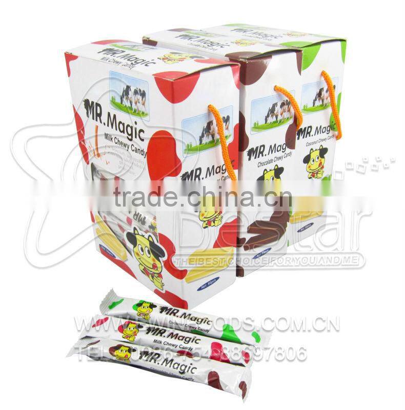 Center Filled Milk Soft Candy