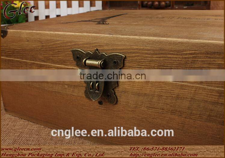 Promotional wooden key box/wooden gift box,21.5x14x9.5cm