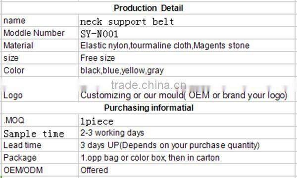 Hot sale cheap far infrared neck wraps heated cervical collar
