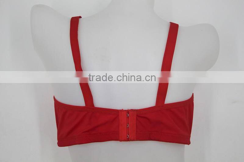 Sexy ladies thin cup bra factory / best selling sports bra