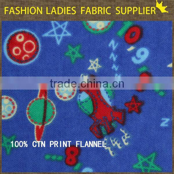 shaoxing textile 2016 new designs 100%cotton 20x10 print fabric cotton fabric flannel shirt flannel fabric
