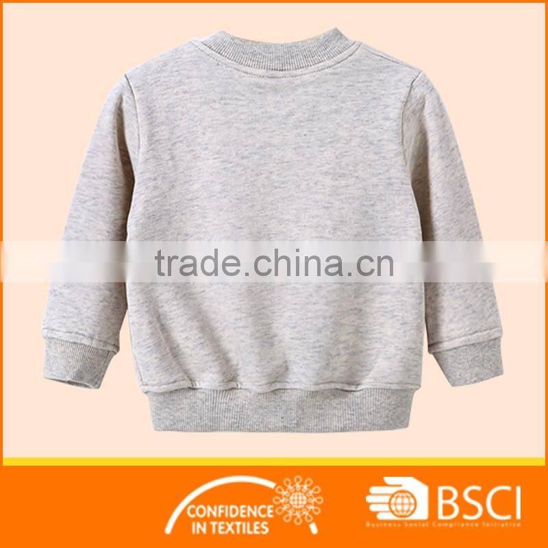 Zipper Front Open Clothing Baby Girl Cute Animal Embroidery Fleece Coat Jackets