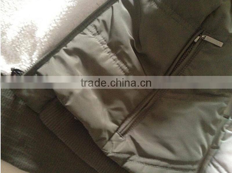 Lady 100%Polyester Padded Vest Garment stocklots