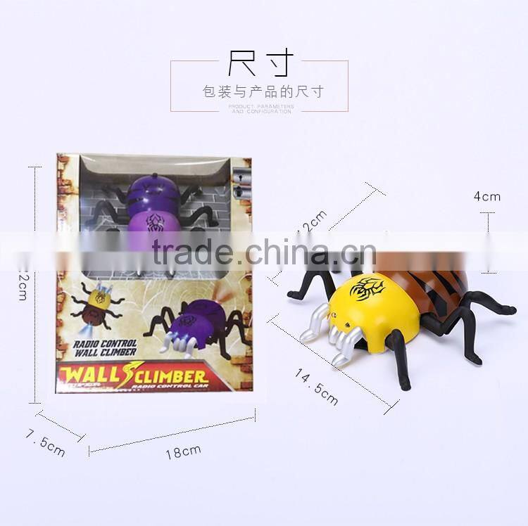 Wholesale toy rc climb wall animal spider king climb wall spider