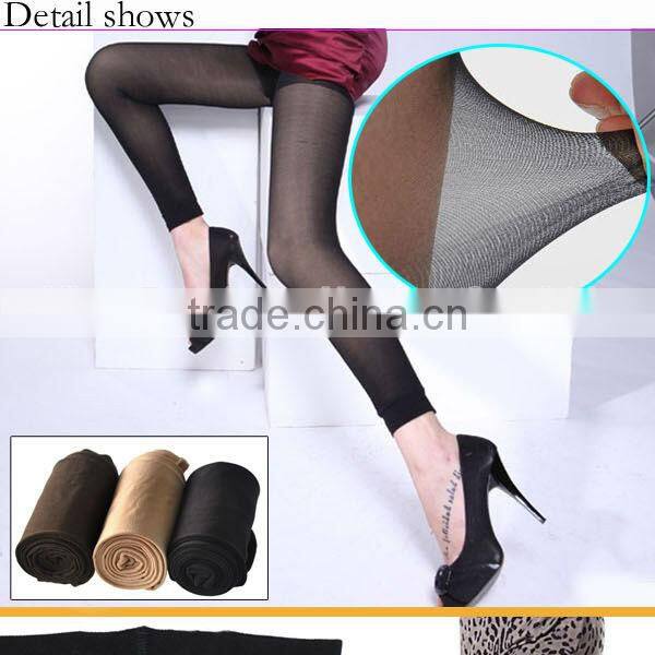P0435Yiwu Fengheng new stely fashion glossy spandex girl's sexy leggings tights