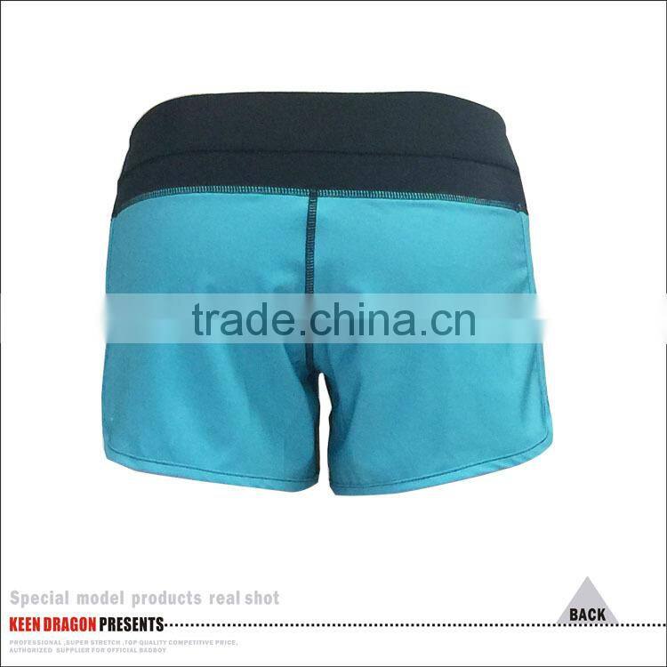 High quality running wear custom logo womens crossfit shorts