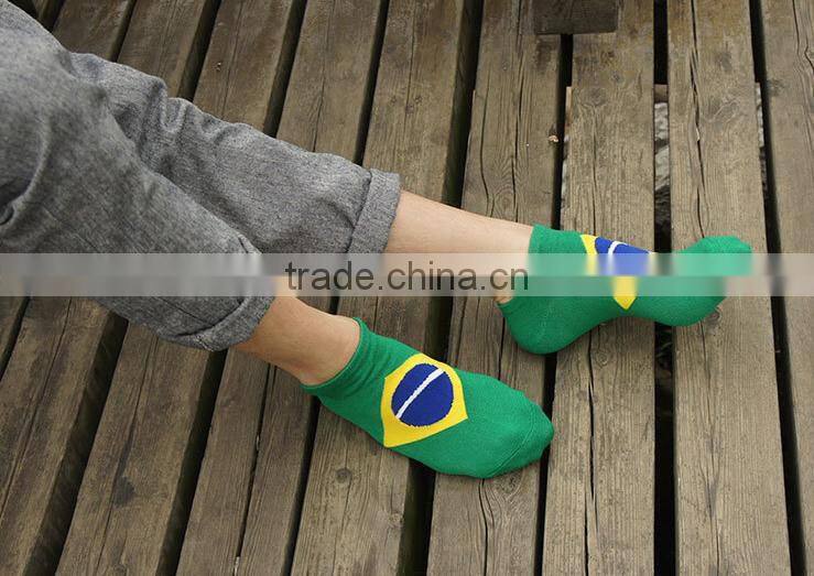 Personality trend in Europe and the United States flag socks male boat socks socks literary low in spring and summer, thin