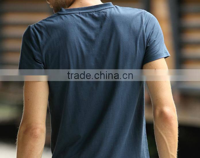 wholesale 2016 fashion casual man's t-shirt short sleeve