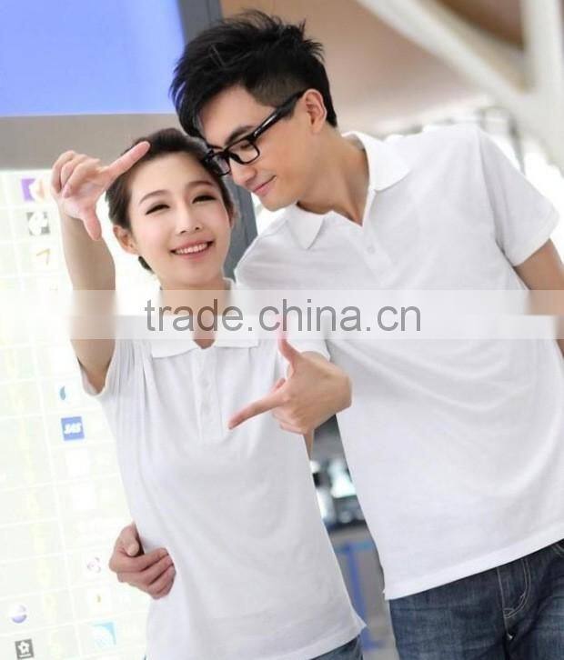 high quality cheap customized unisex's polo T-shirt