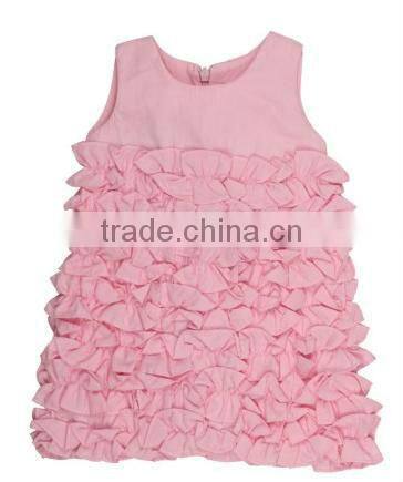 GIRLS ANIMAL PRINTED RUFFLE DRESS