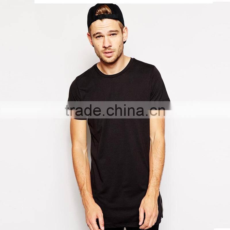 Hip Hop Men Fashion Side Zipper Tshirt Shirts For Men And Women Latest Shirt Designs Men Top Tee Shirts