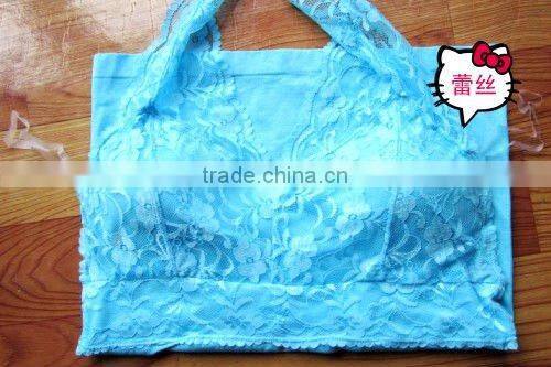 lace lady seamless camisole top with padded bra