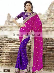 Attractive Party Wear Sarees SKU#17547