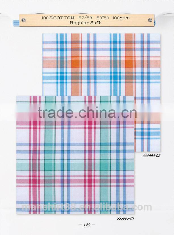 men slim fit basic short sleeve plaid casual shirt