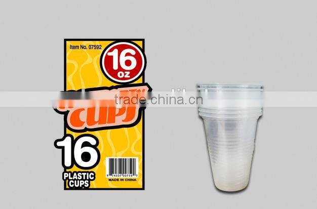 Plastic cups