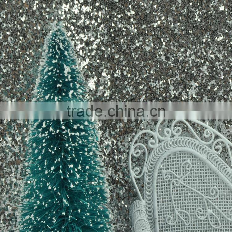 fully stock high shinning gray glitter wallpaper sparkle