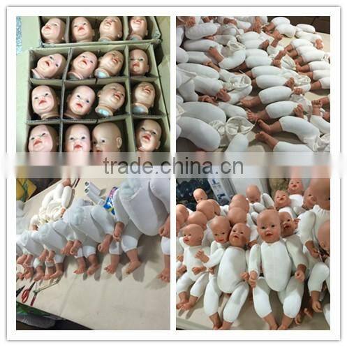 OEM black doll silicone vinyl doll kit looking real baby doll