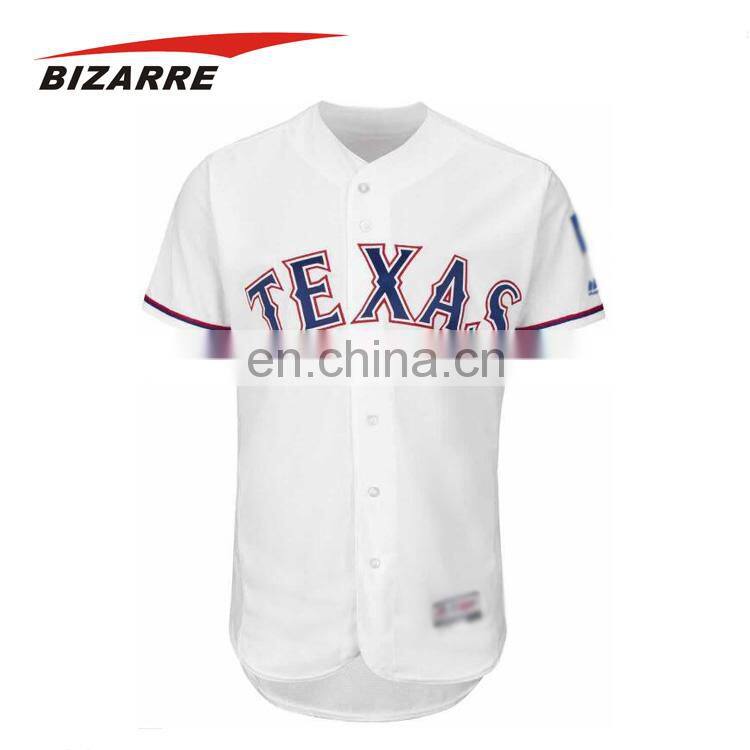 Wuhan Bizarre Sports custom mens fashion shirt baseball jersey with your designs
