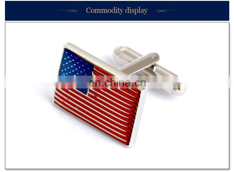 US National Flag Cufflinks for Mens