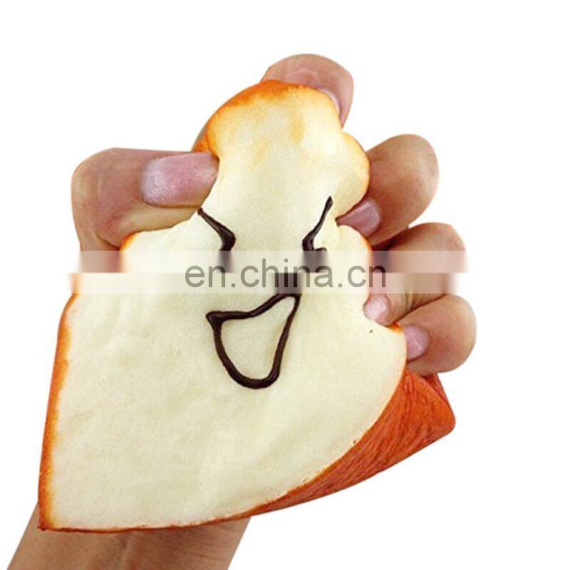 Custom Slow Rising Tooth Pu Mesh Cake Bread Mini Light Up Squishy Straps Stress Toys