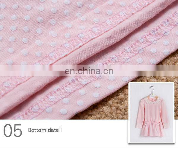 shaoxing winfar 100% cotton fabric child dress cheap child clothes