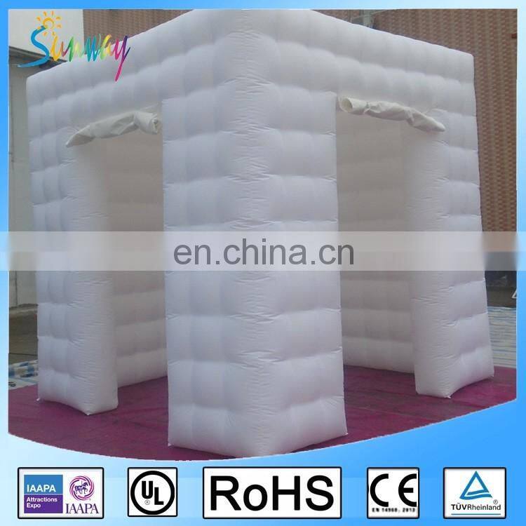 Hot led inflatable photo booth for sale, portable photo booth enclosure, photo booth machine