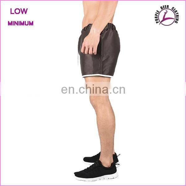 high quality quick dry polyester custom make mens sports shorts