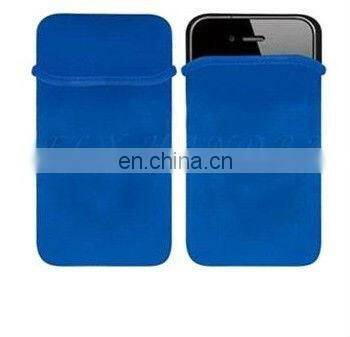 Neoprene mobile phone pouch with many colors