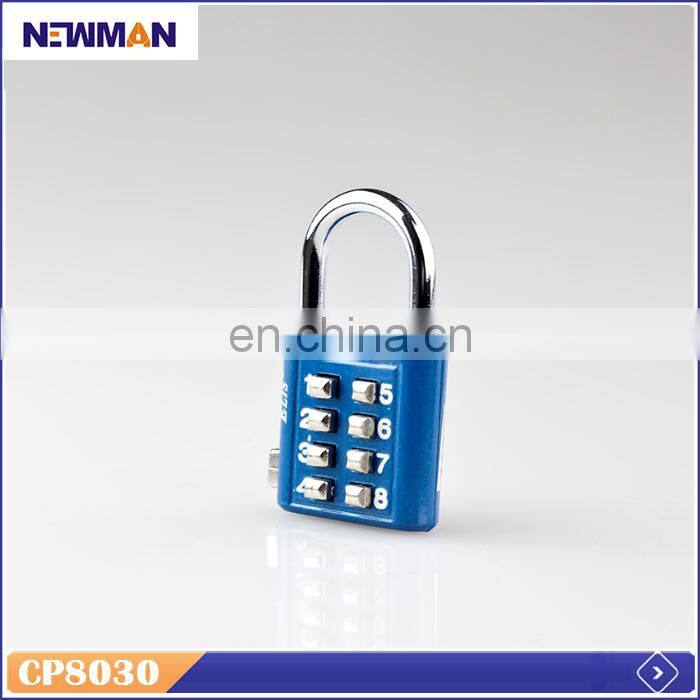 newman CP8023 digits combination lock, 10 digit password lock, digit combination code padlock