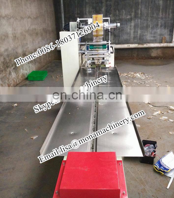 small scale horizontal sachet pouch bread packaging machine