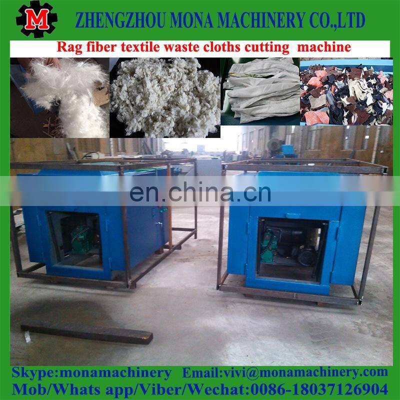 waste cotton recycling machine /rag cutting machine
