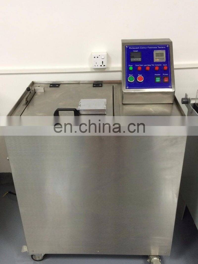 Rotawash color fastness machine Textile washing resistance color fastness testing machine