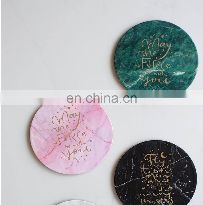 China supplier Personalized felt natural printing coaster manufacturer