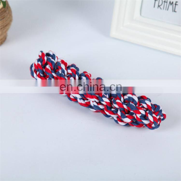 Huskies cotton cord weaving twist rope dog toy for large dog