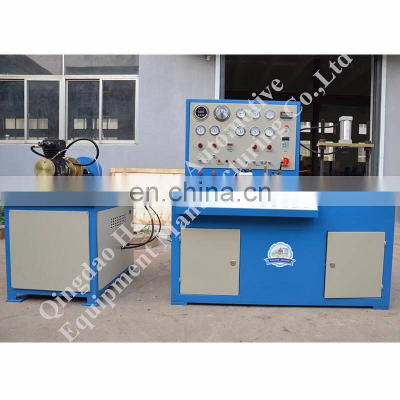 Test Bench for testing air compressor, four circuit valve, quick release valve, etc