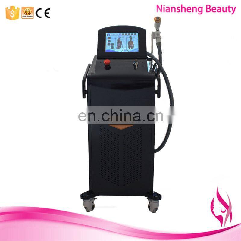 2019 New alexandrite laser 755 808 1064nm combination hair removal machine