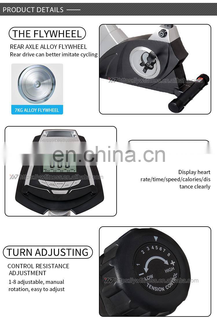 Commercial Fitness Equipment Magnetic YW-C004 Upright Exercise Bike