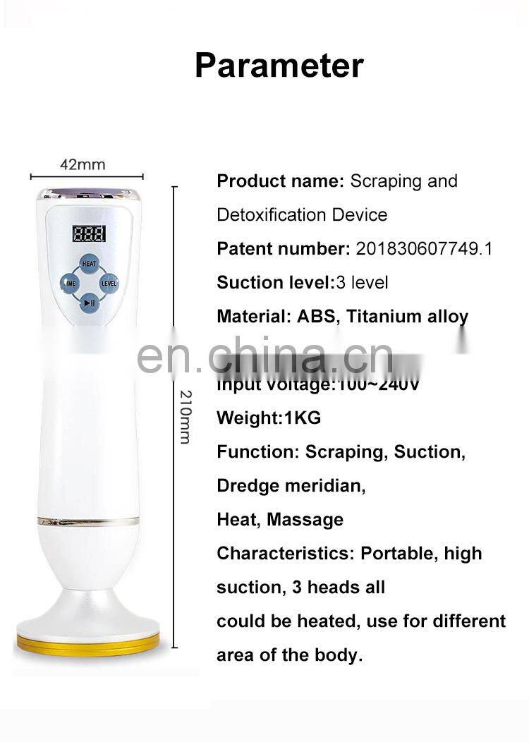 2019 Heat Gua Sha Body Relief Chinese Traditional Massage Therapy Healthy