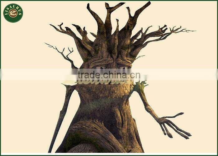 JLAT-VK-005 Scary Halloween animatronic talking tree