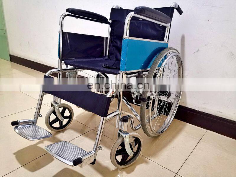 Folding portable lightweight wheelchair supplier wheelchair 809