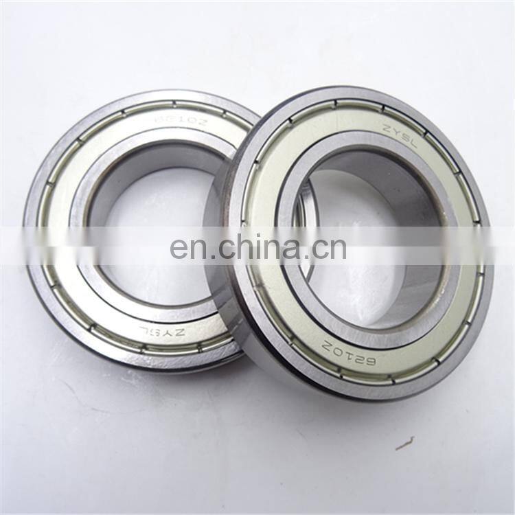 china factory brand ZYSL ball bearing 6210 2RS with high quality factory price