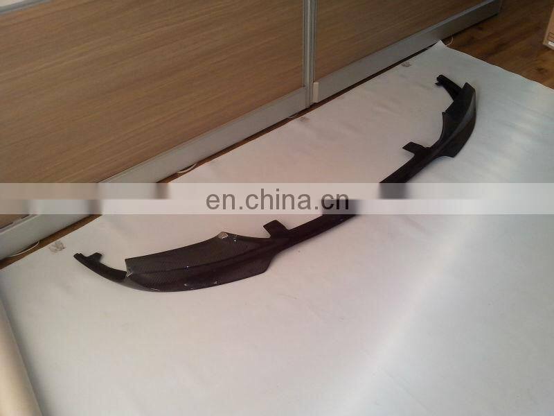 High quality Carbon fiber F10 V style front lip spoiler and diffuser for F10