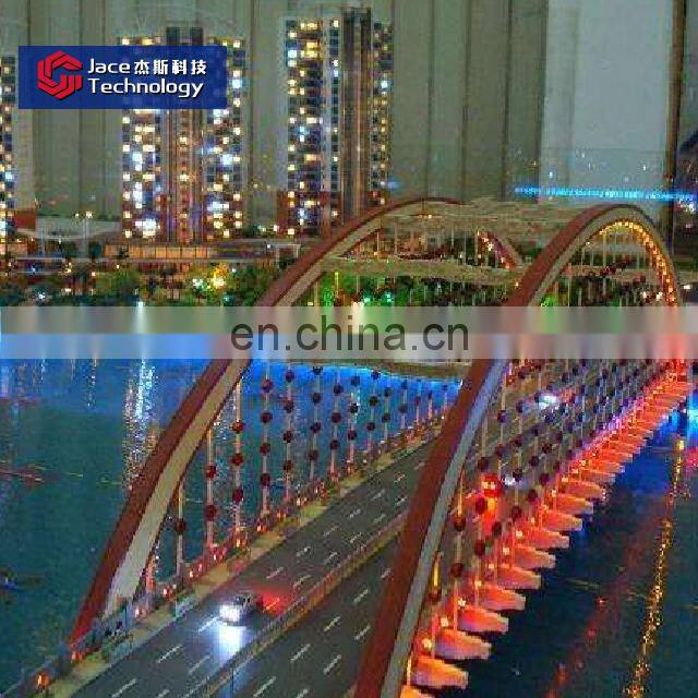 Building drawing civil engineering bridge model project 3d