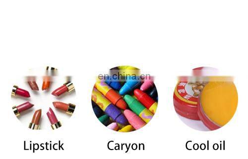 30L Heating Mixing Paste Cream Filling Machines For Lipstick Balm Liquid Filling