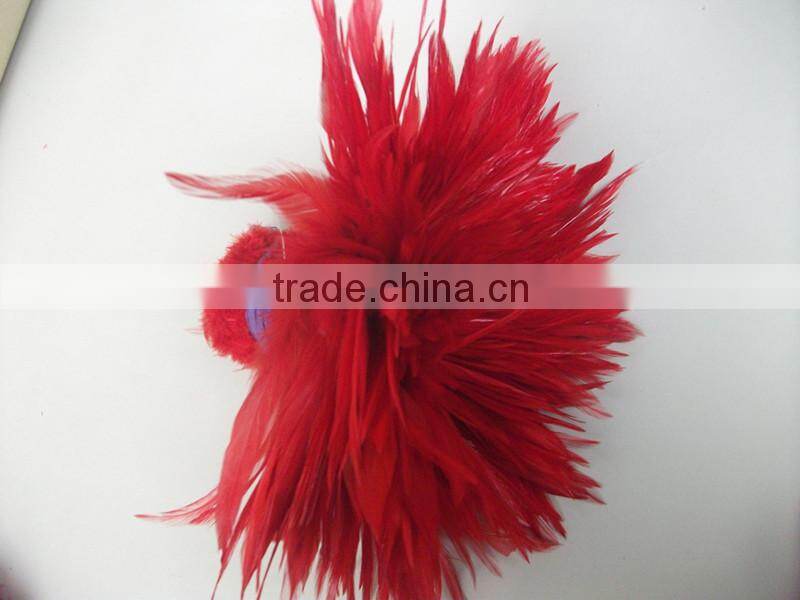 Colorful Design Dyed Rooster Feather Cheap