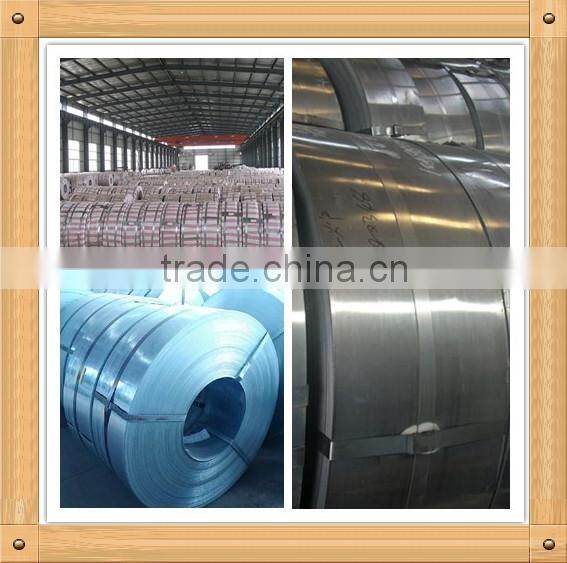 Coated strip steel for building material